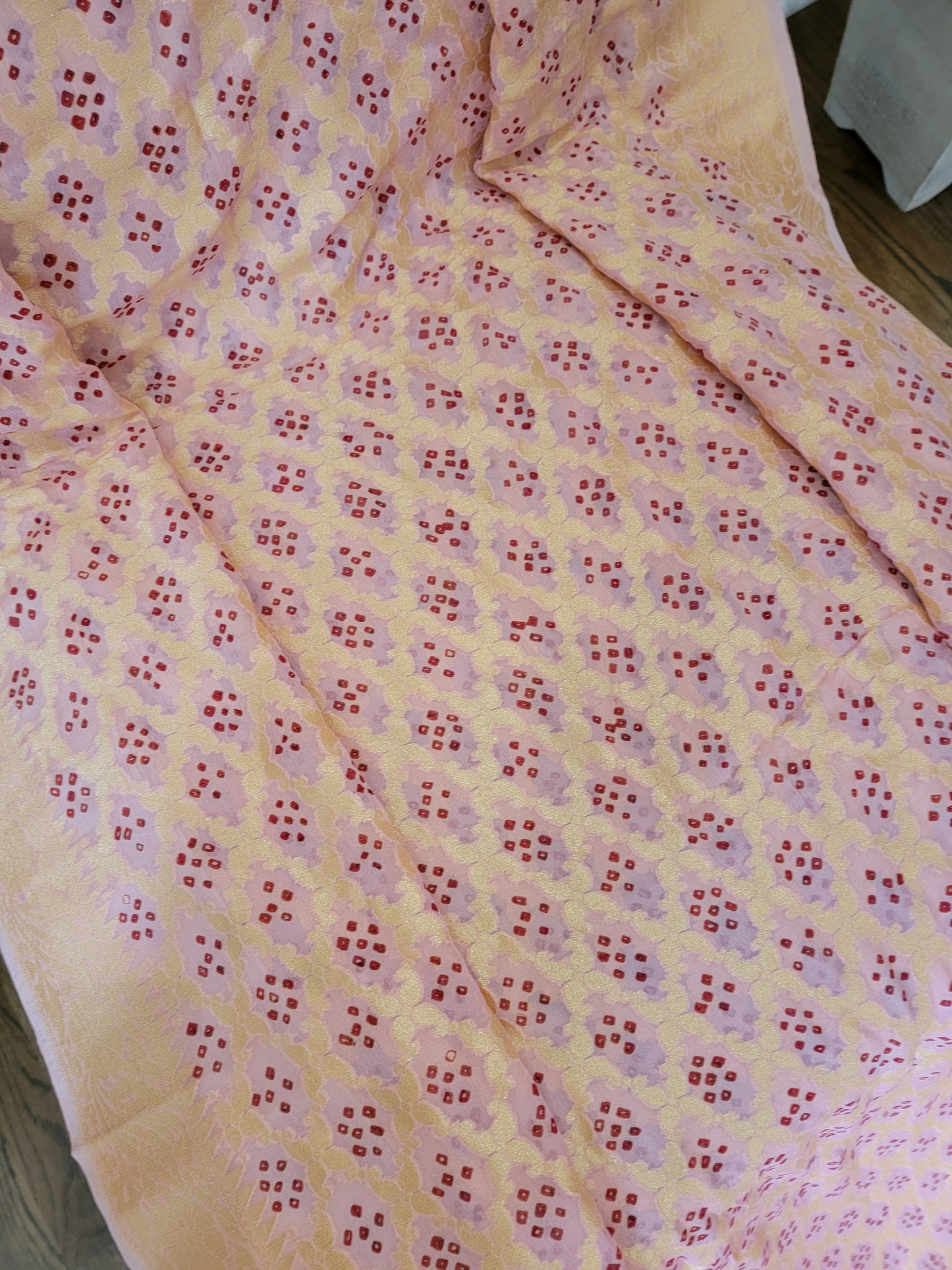 Banarasi Bandhej Saree