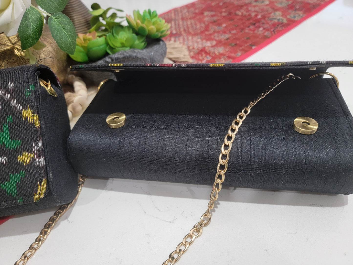 Patola Clutches - Black