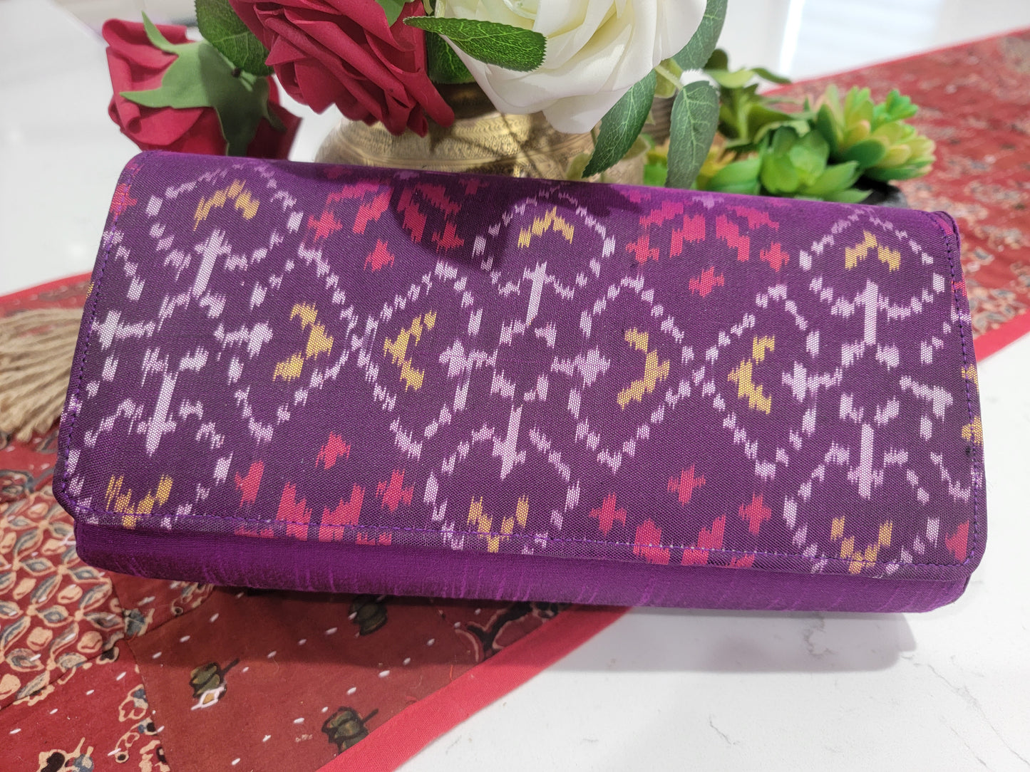 Patola Clutches - Purple