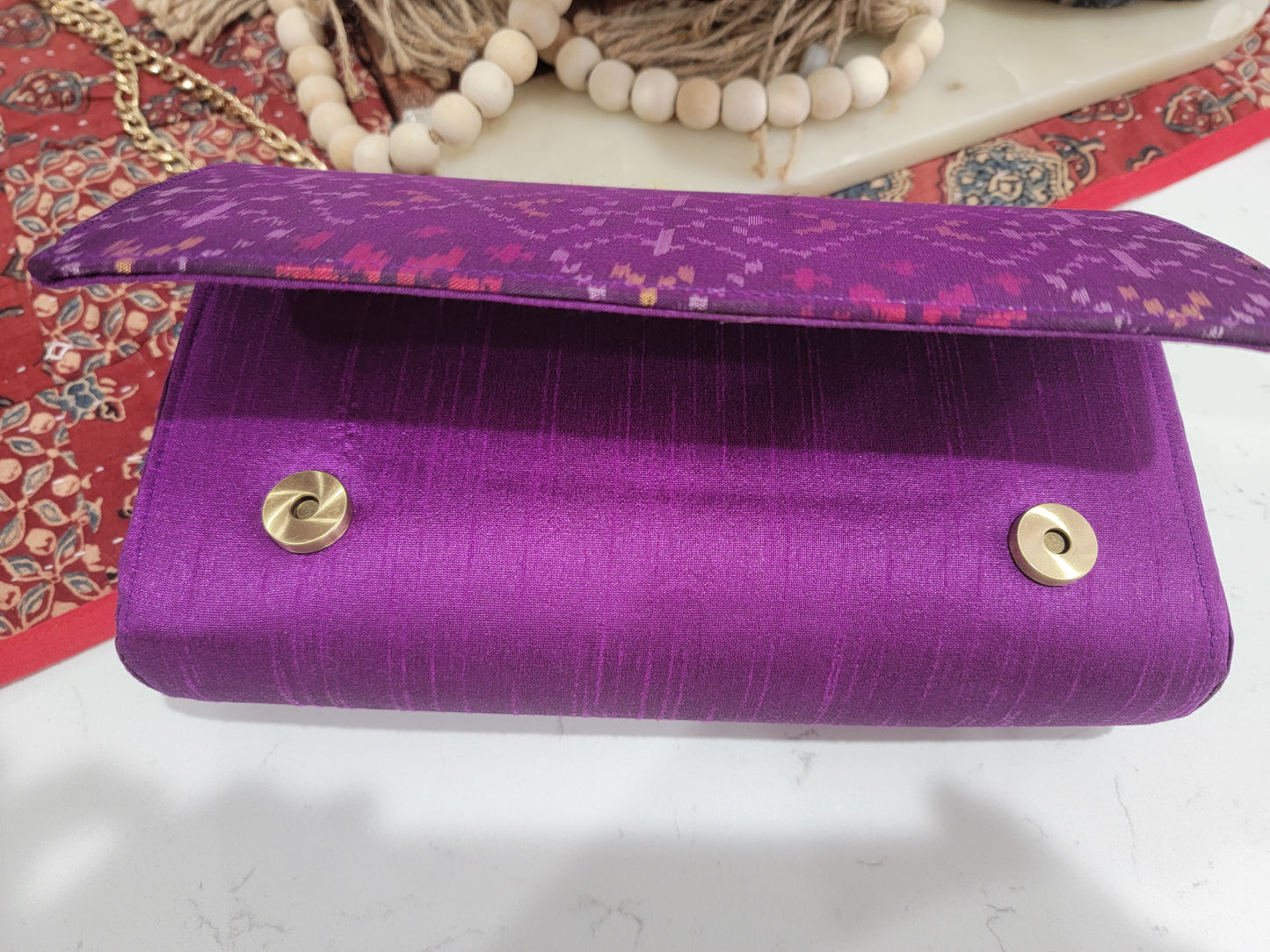Patola Clutches - Purple