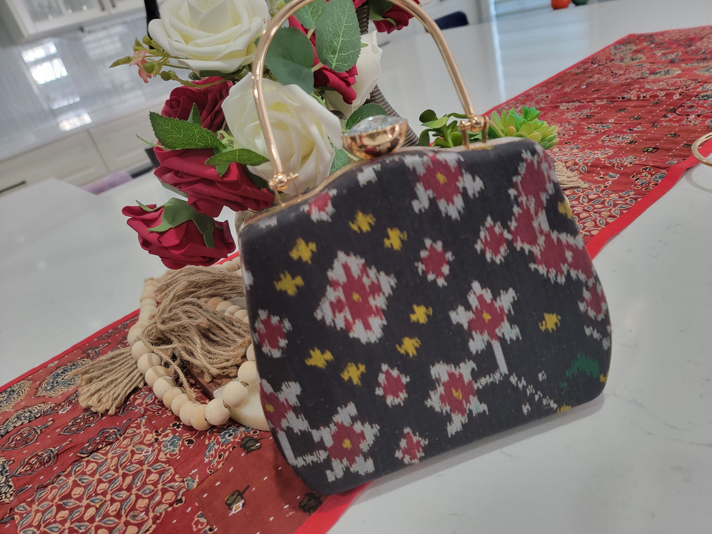Patola Clutches - Black