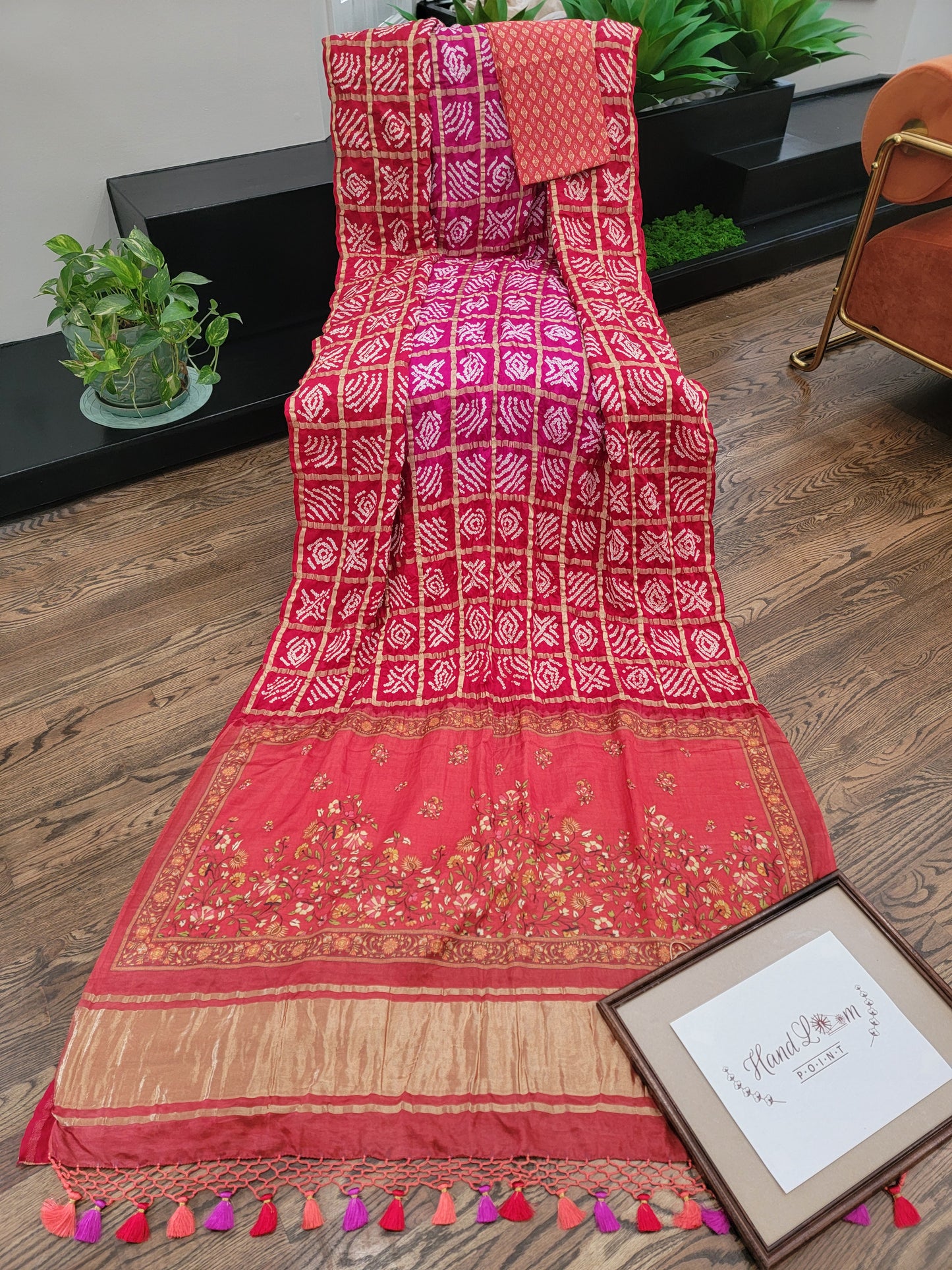 Radiant Reds - Gharchola Saree