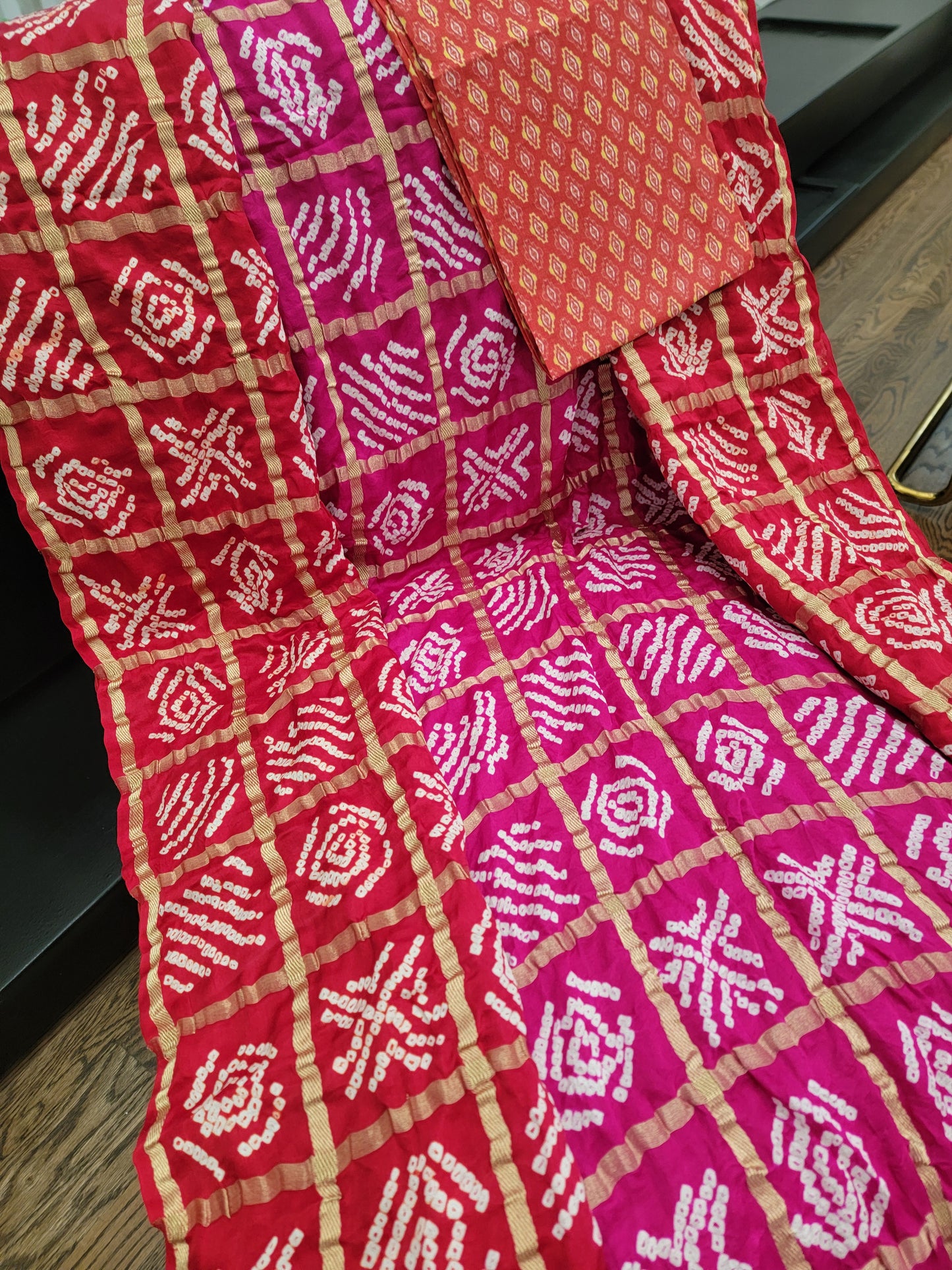Radiant Reds - Gharchola Saree
