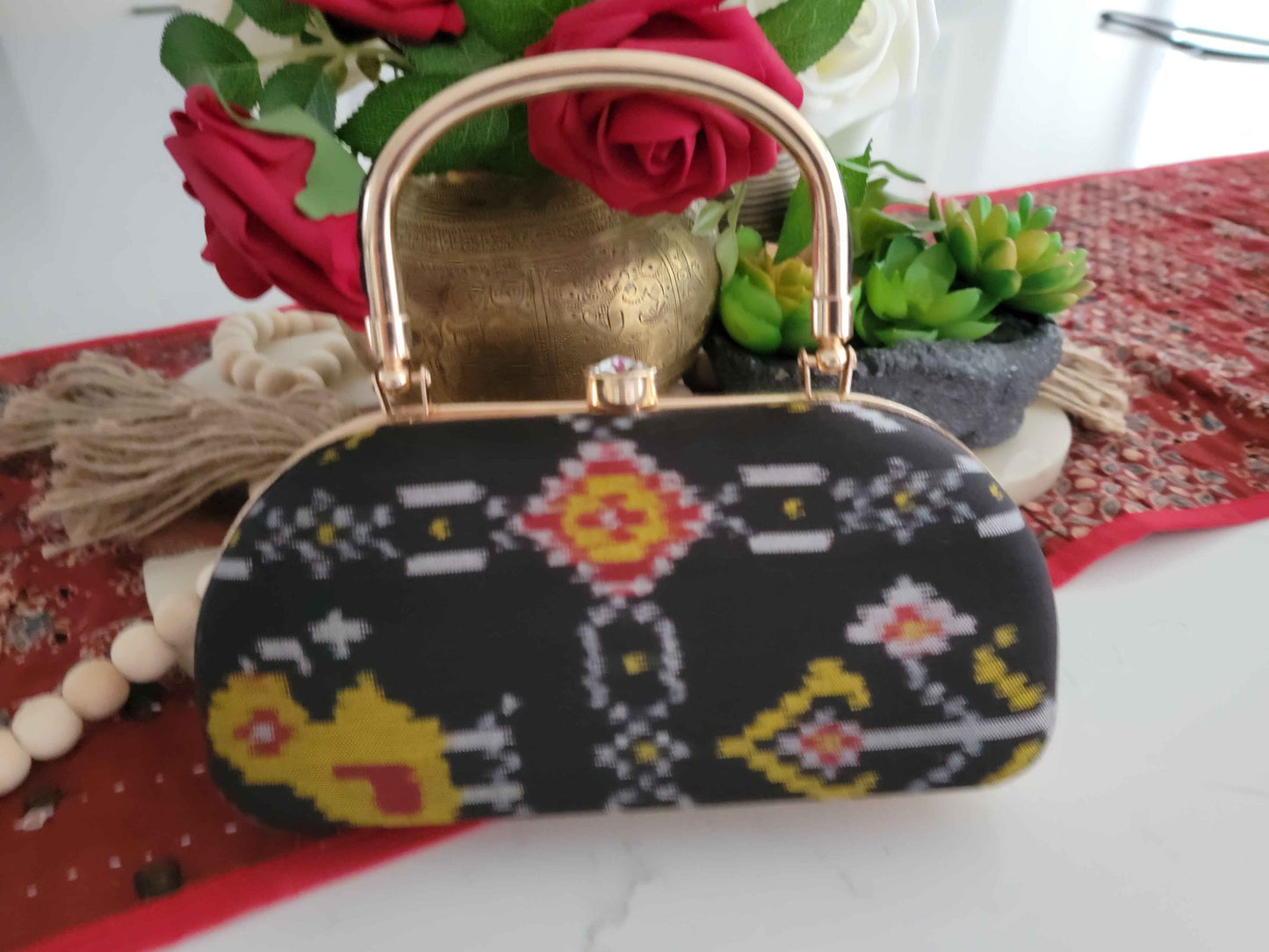 Patola Clutches - Black