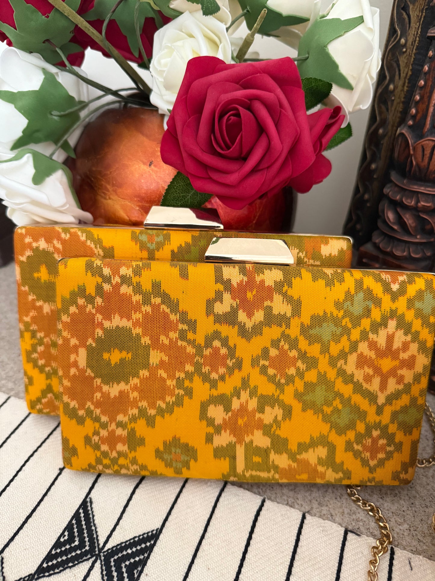 Patola Clutches - Yellow