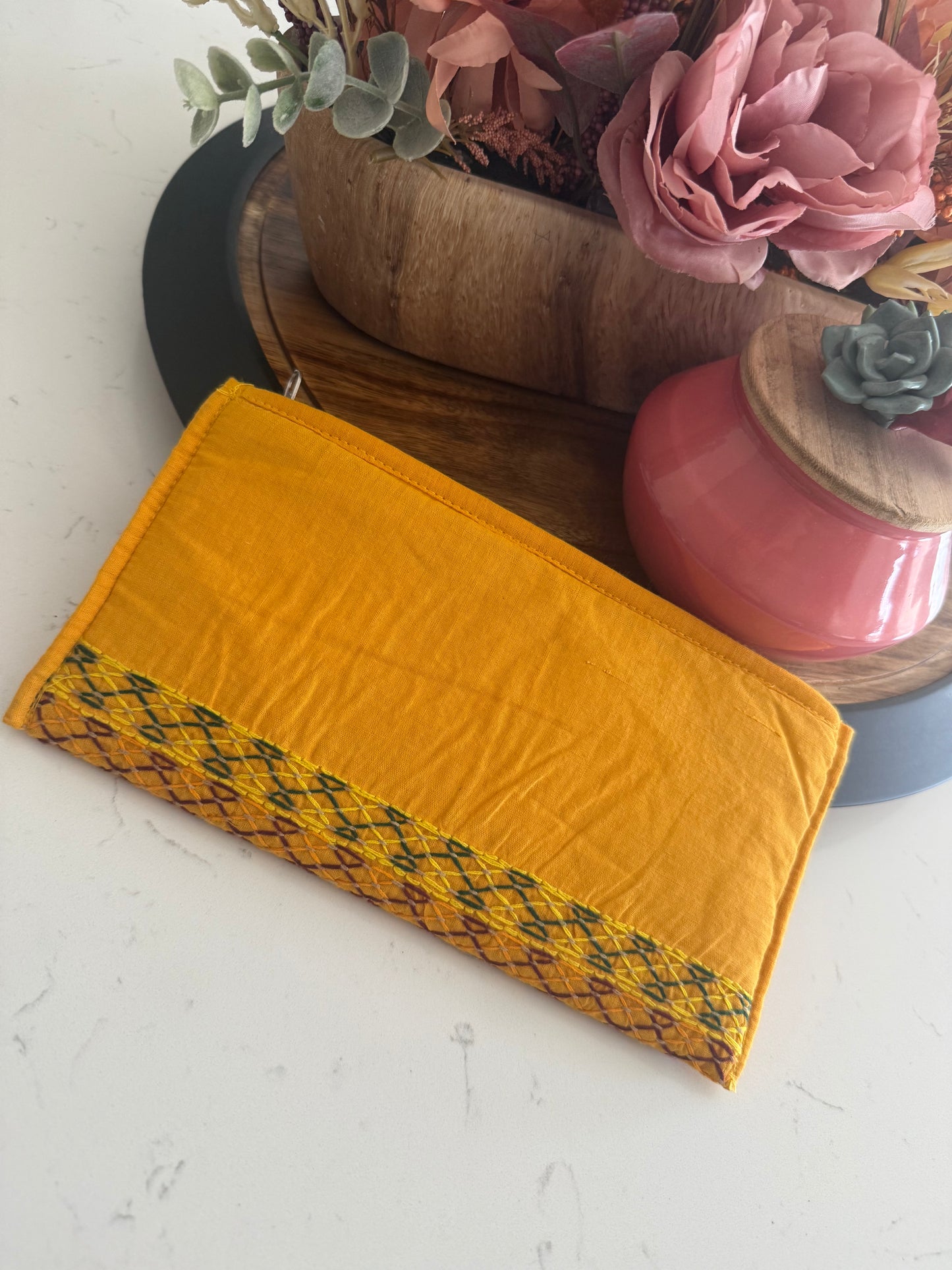 Lambani Clutches - Yellow