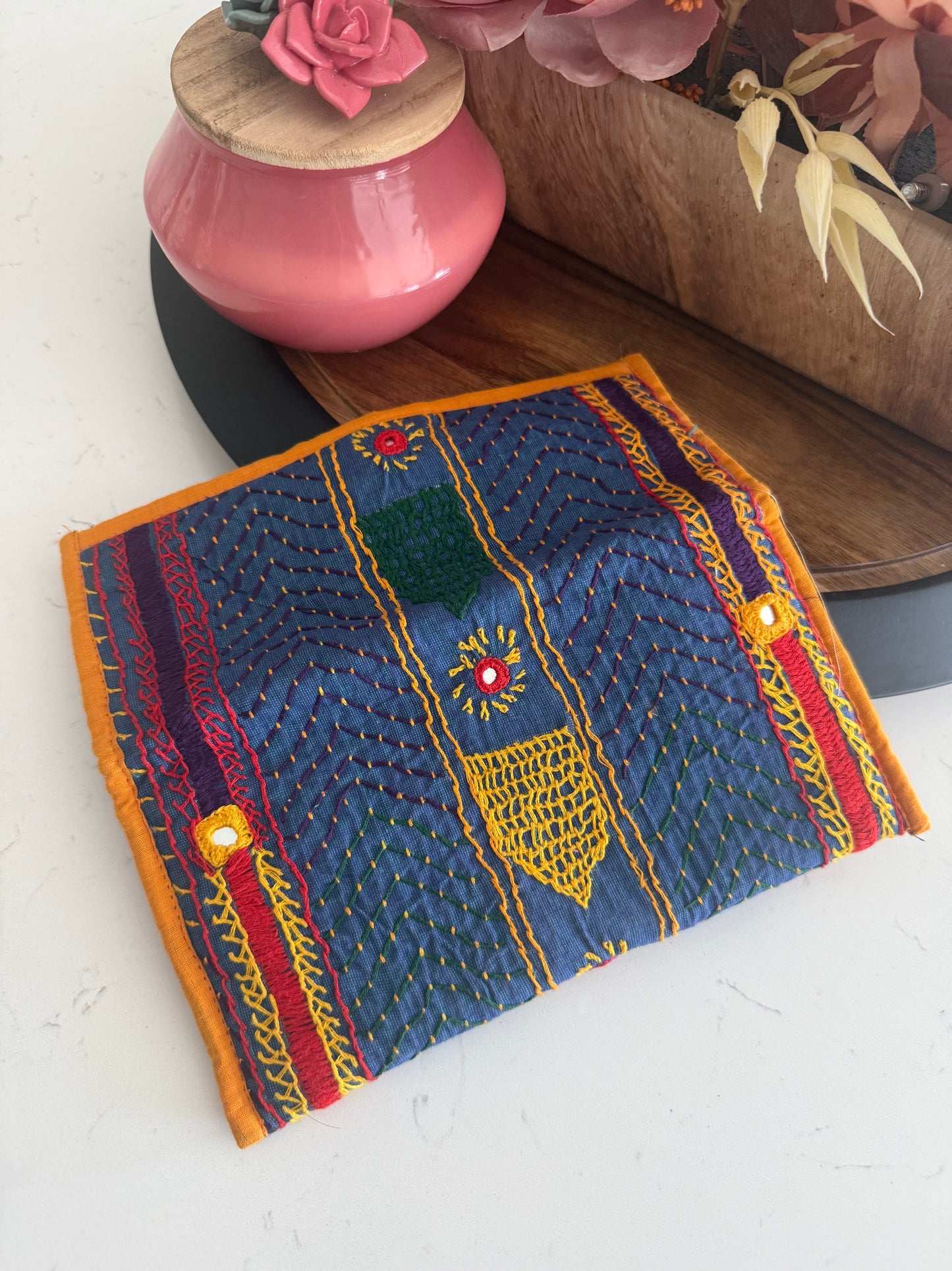 Lambani Clutches - Yellow