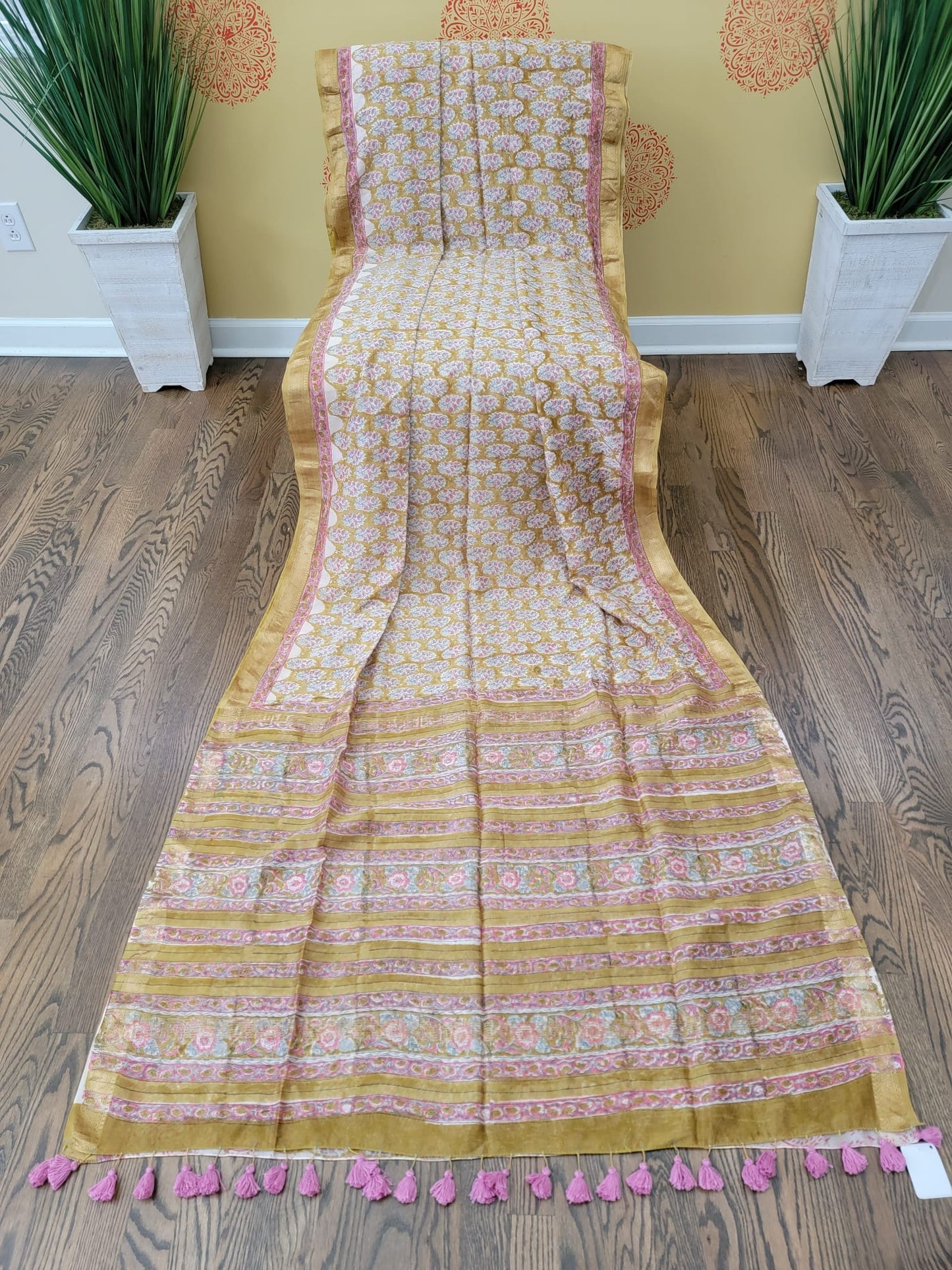 Hand Block Print Saree