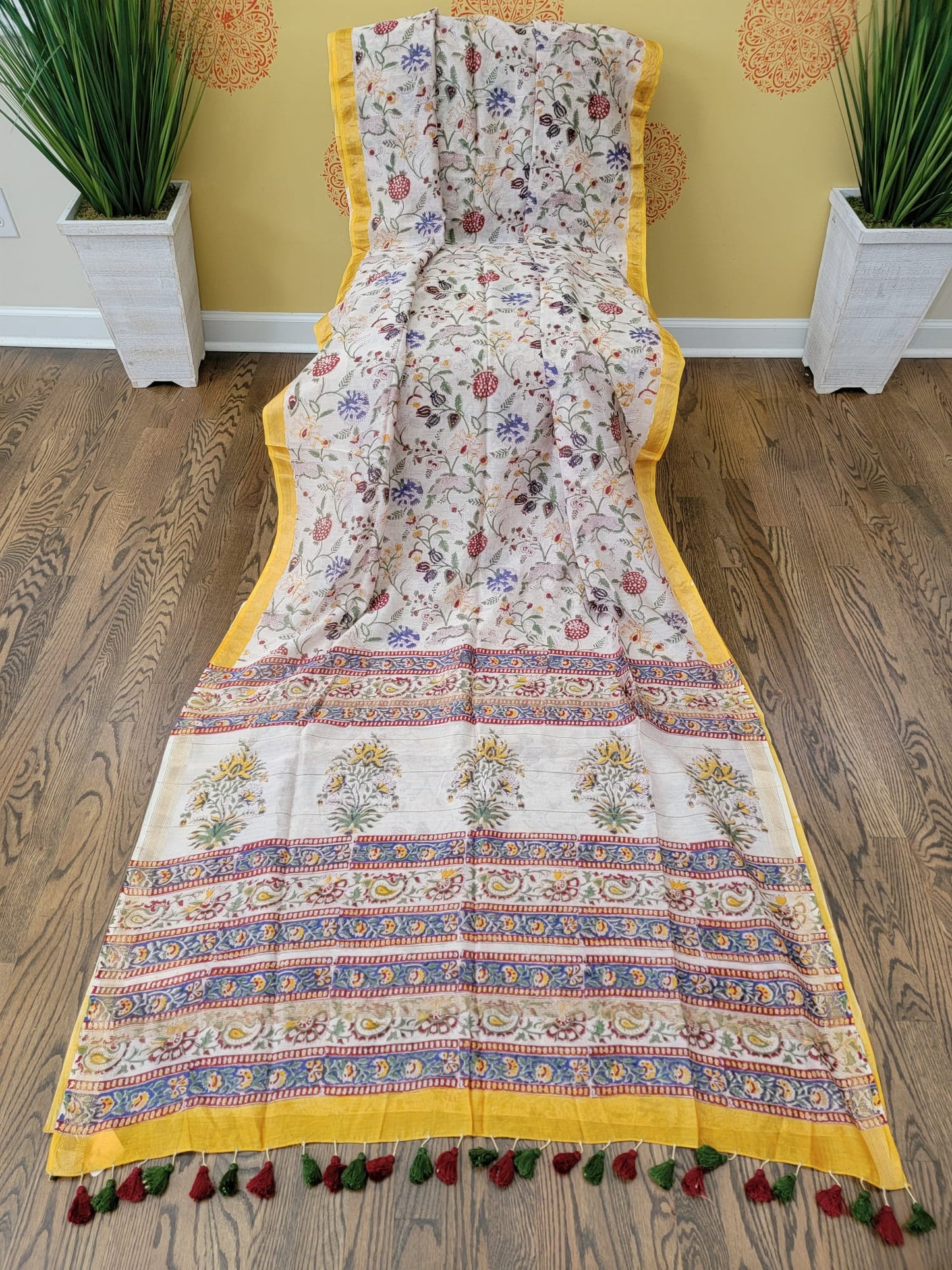 Hand Block Print Saree