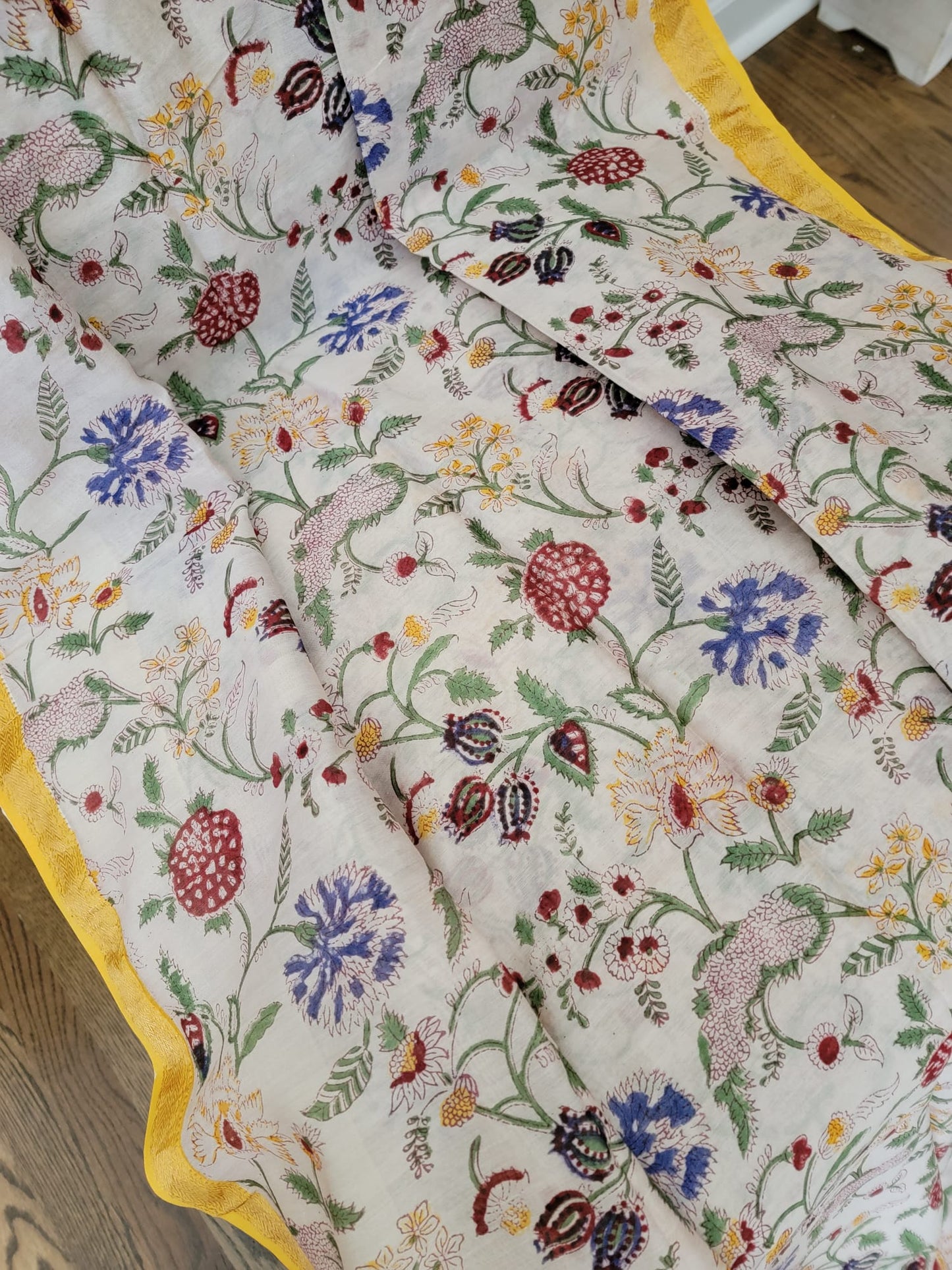 Hand Block Print Saree