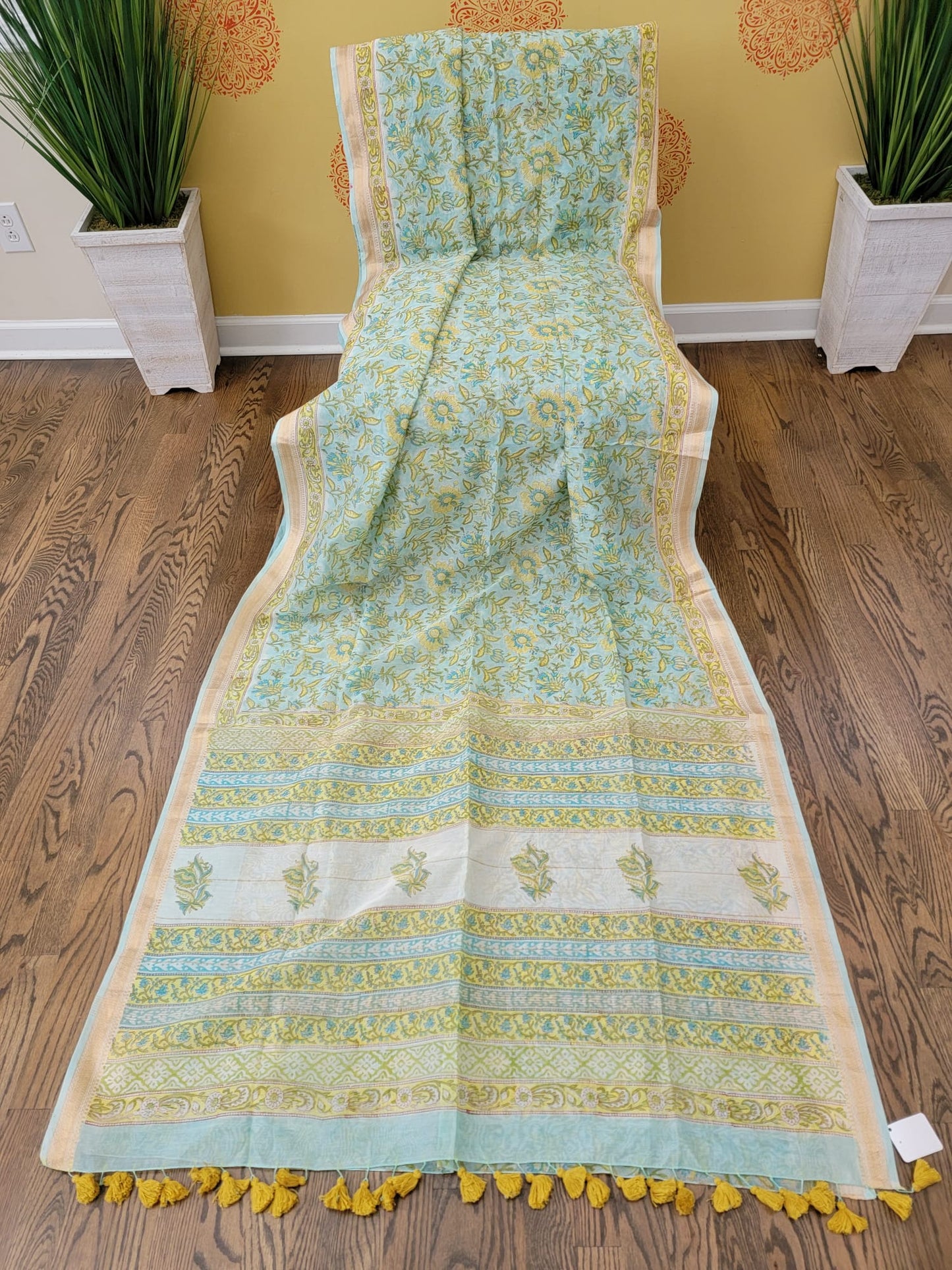 Hand Block Print Saree