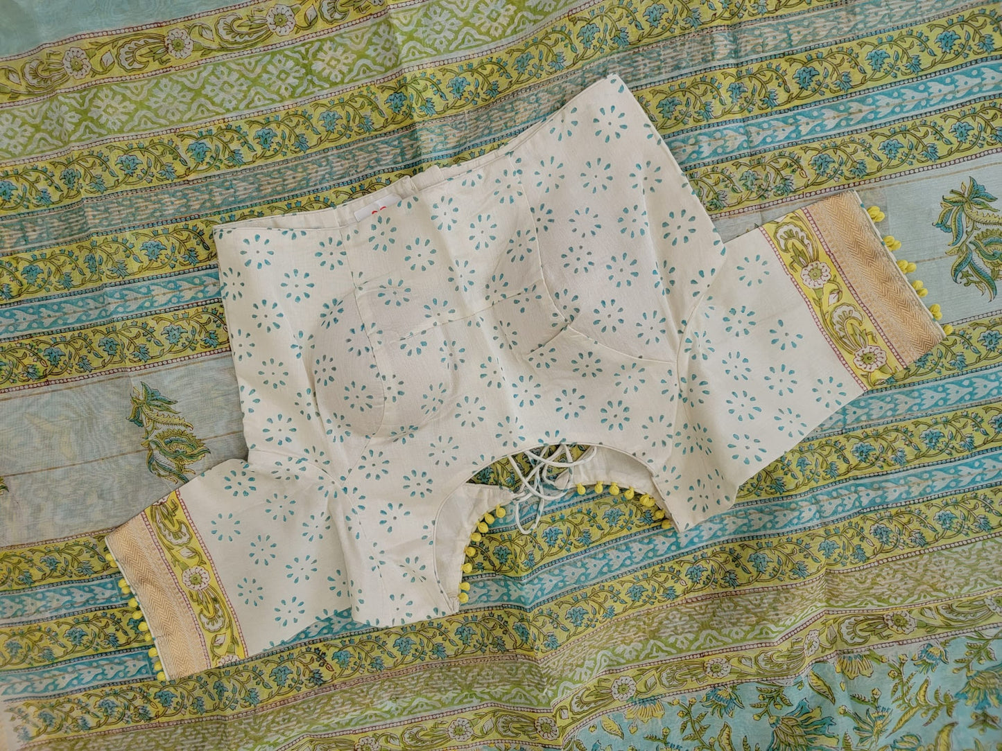 Hand Block Print Saree