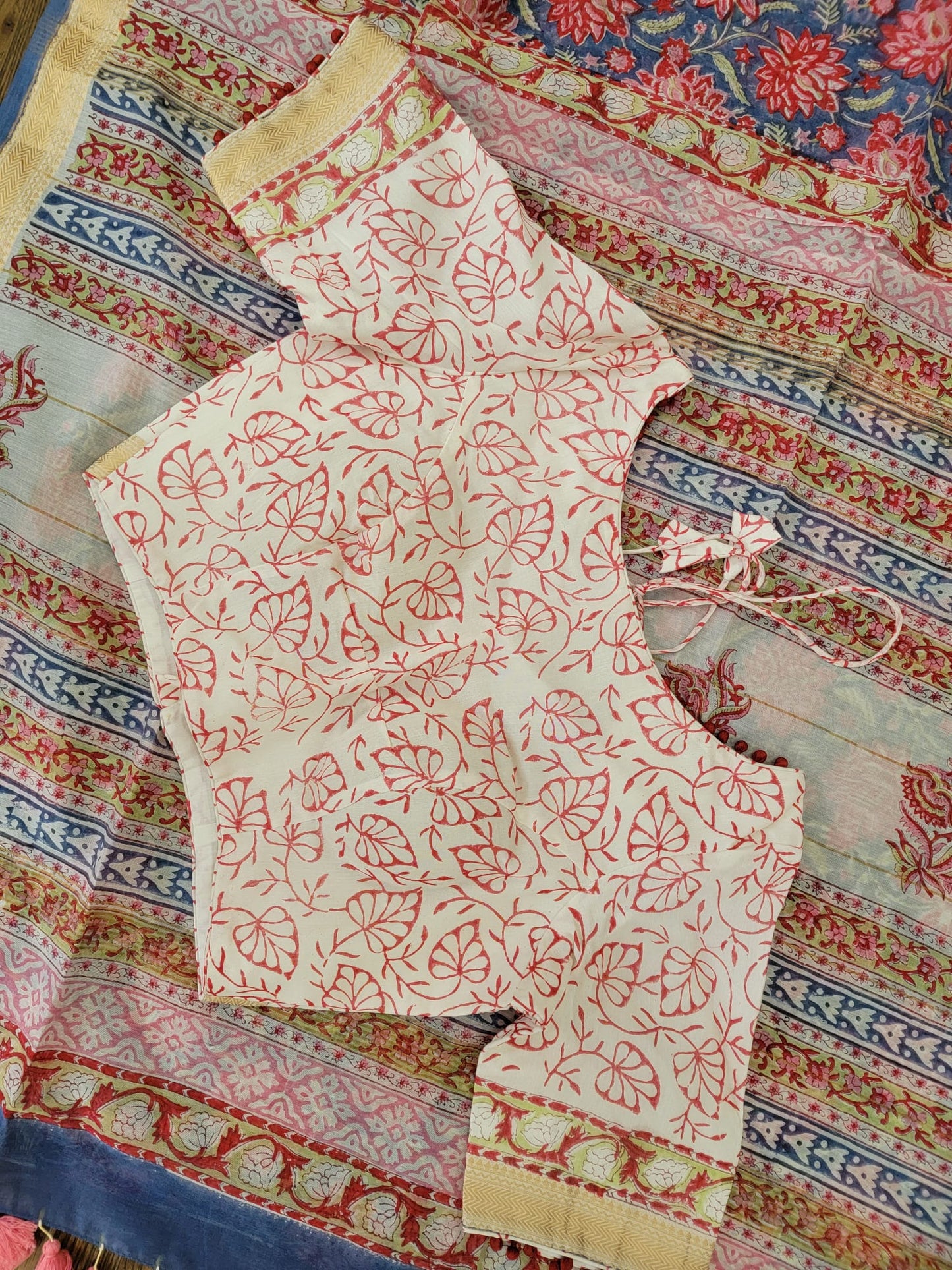 Hand Block Print Saree