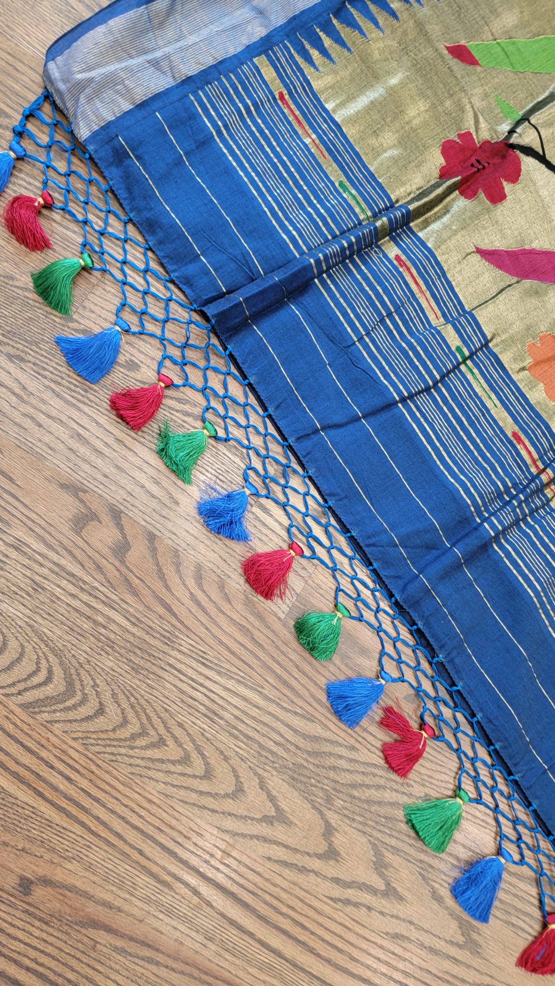 Handwoven Cotton Paithani