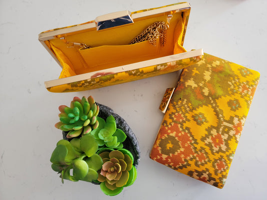 Patola Clutches - Yellow