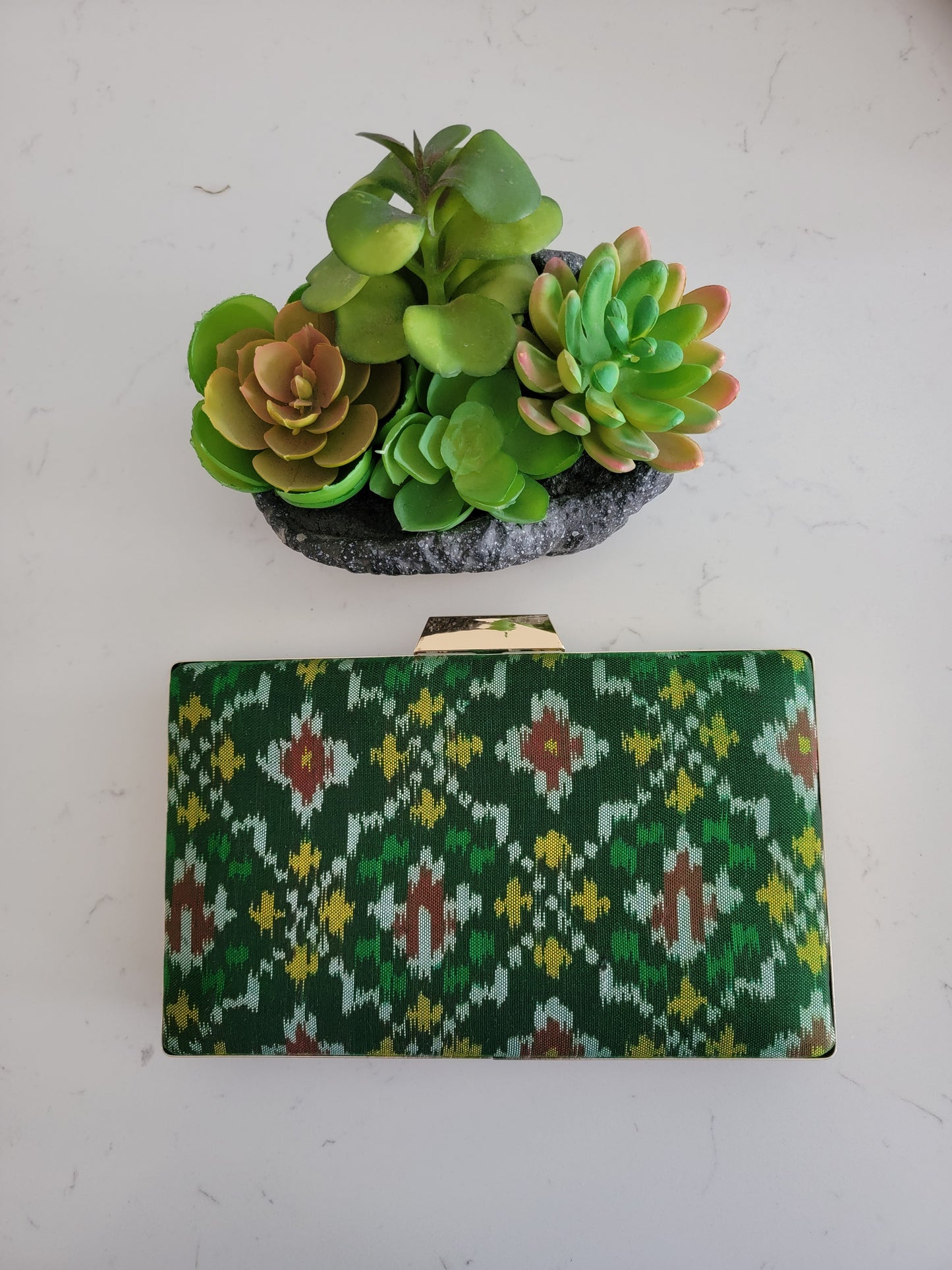 Patola Clutches - Green