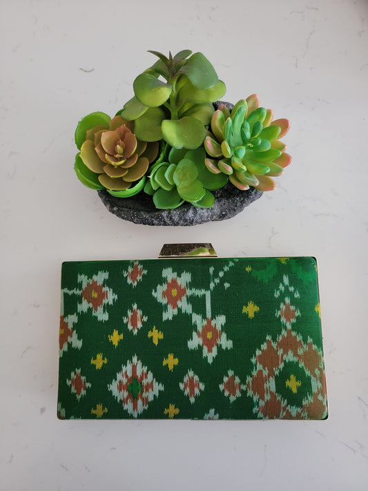 Patola Clutches - Green
