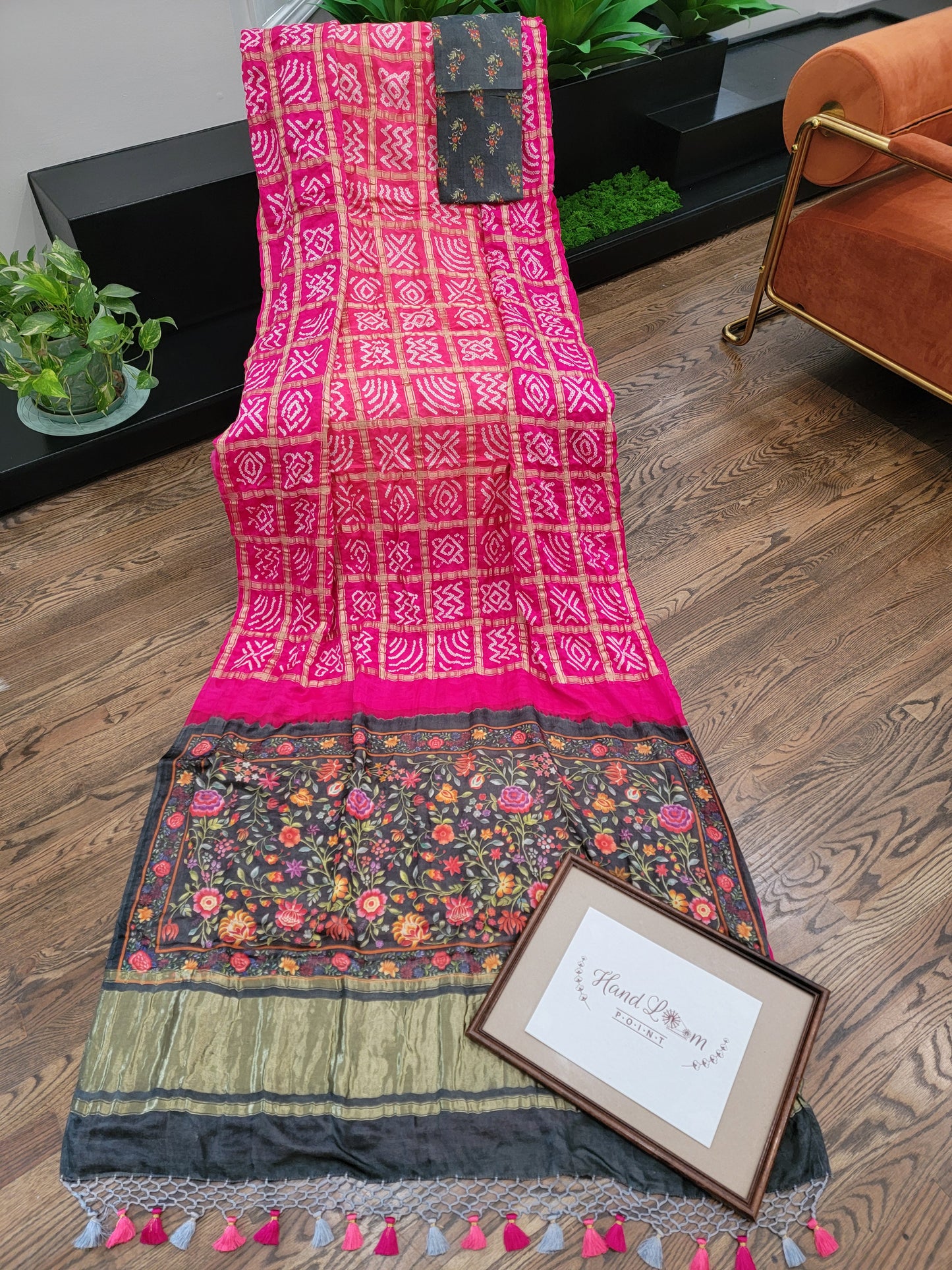 Pretty in Pink - Gharchola Saree