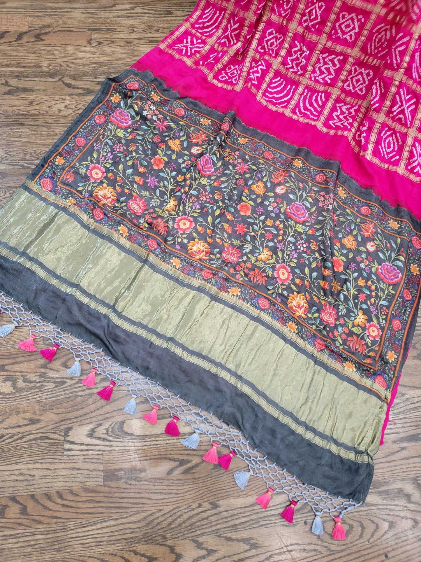 Pretty in Pink - Gharchola Saree