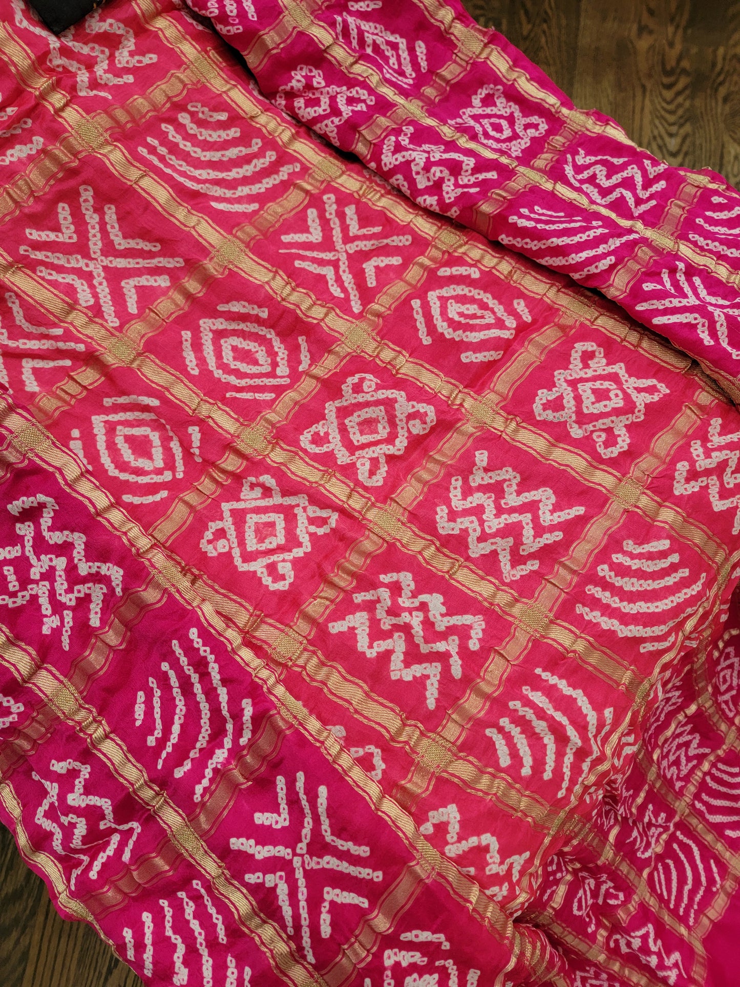 Pretty in Pink - Gharchola Saree