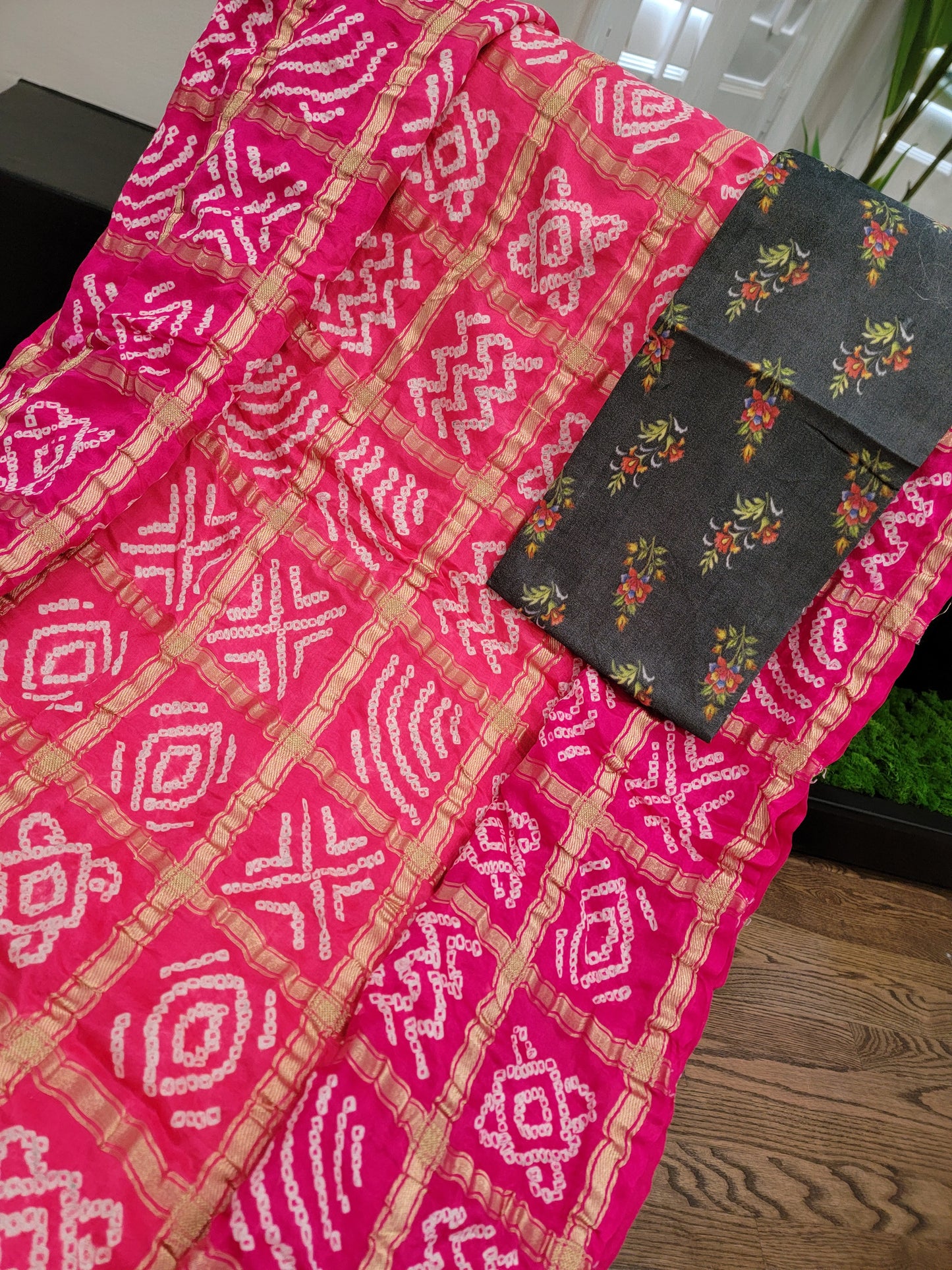 Pretty in Pink - Gharchola Saree