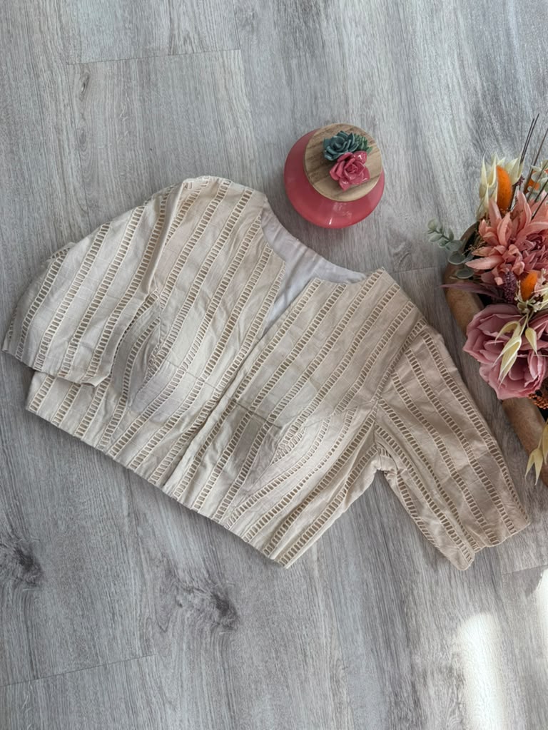 Hakoba blouse - Elbow Sleeves