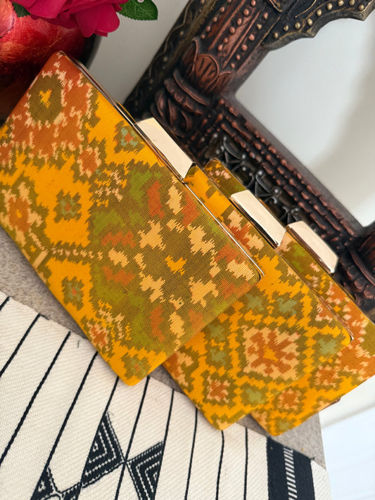 Patola Clutches - Yellow