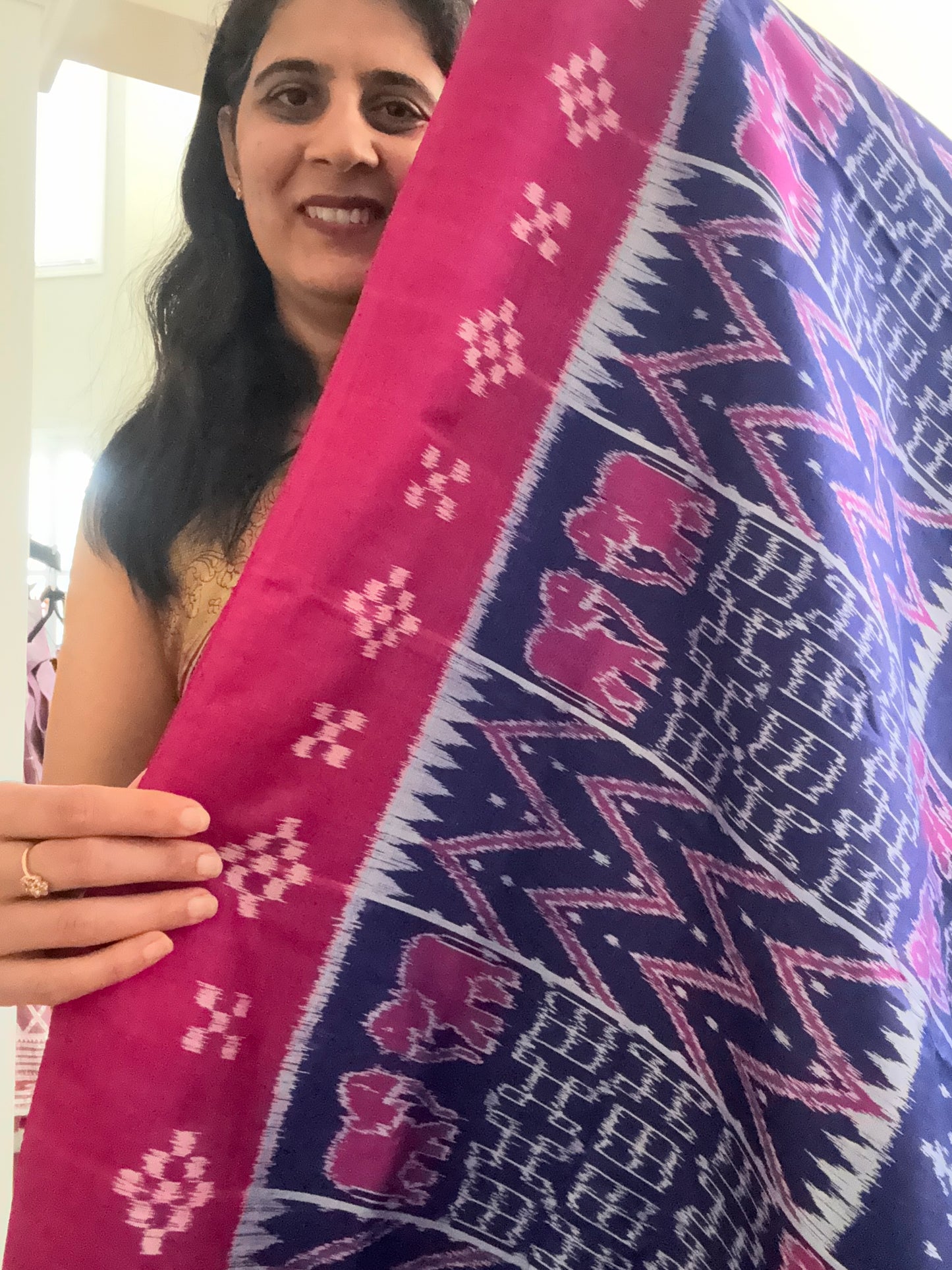 Orissa Ikkat Saree