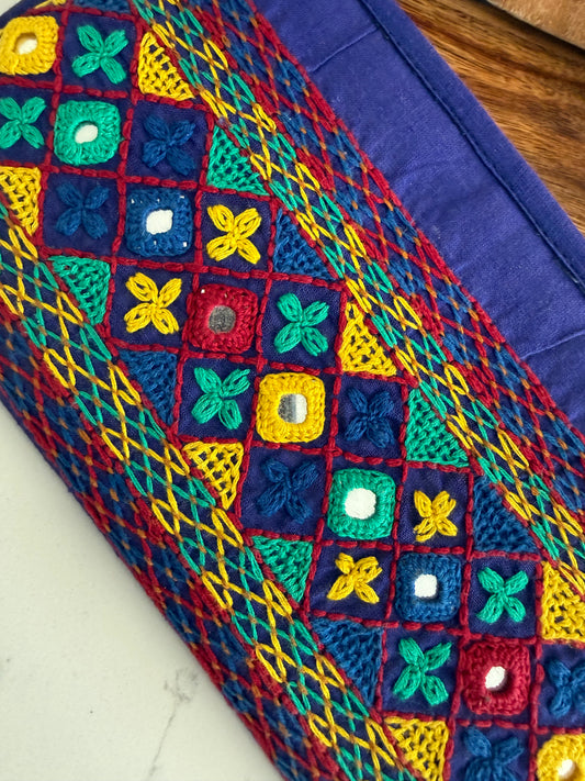 Lambani Clutches - Royal Blue