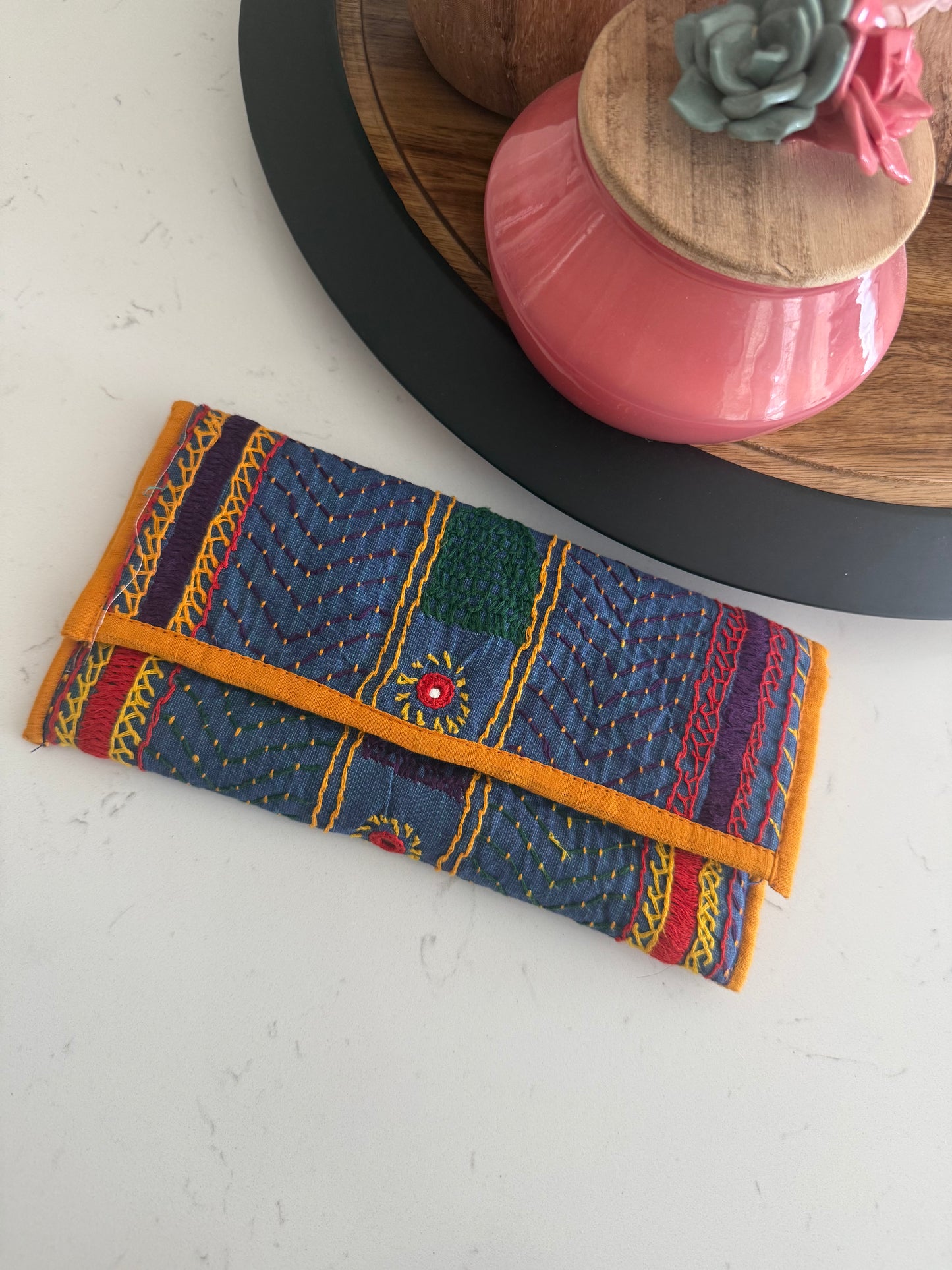 Lambani Clutches - Yellow