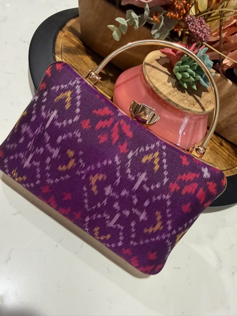 Patola Clutches - Purple